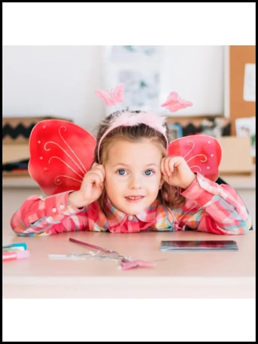 24 Pcs Fairy Wings Butterfly Wings Bulk Princess Costume Accessory for Kids